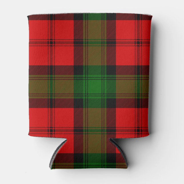 Enfriador De Latas Clan escocés Kerr Tartan Plaid (Anverso)