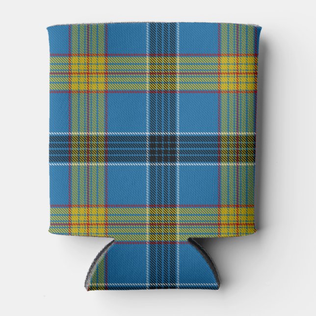Enfriador De Latas Clan escocés Laing Tartan Plaid (Anverso)
