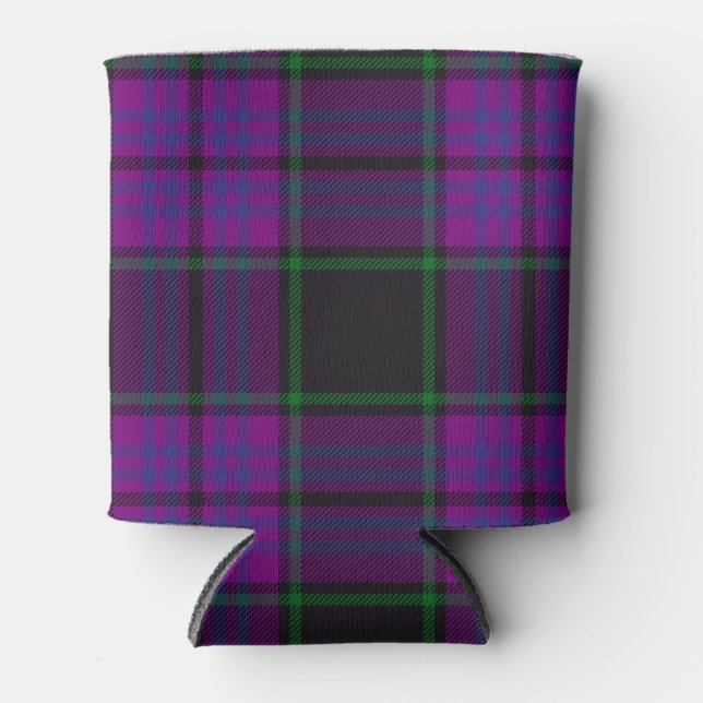 Enfriador De Latas Clan escocés Laird Tartan Plaid (Anverso)