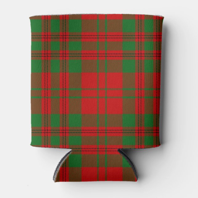 Enfriador De Latas Clan escocés Livingstone Tartan Plaid (Anverso)