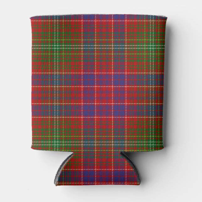 Enfriador De Latas Clan escocés Lumsden Tartan Plaid (Anverso)