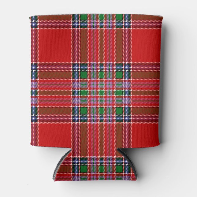 Enfriador De Latas Clan escocés MacBean Tartan Plaid (Anverso)