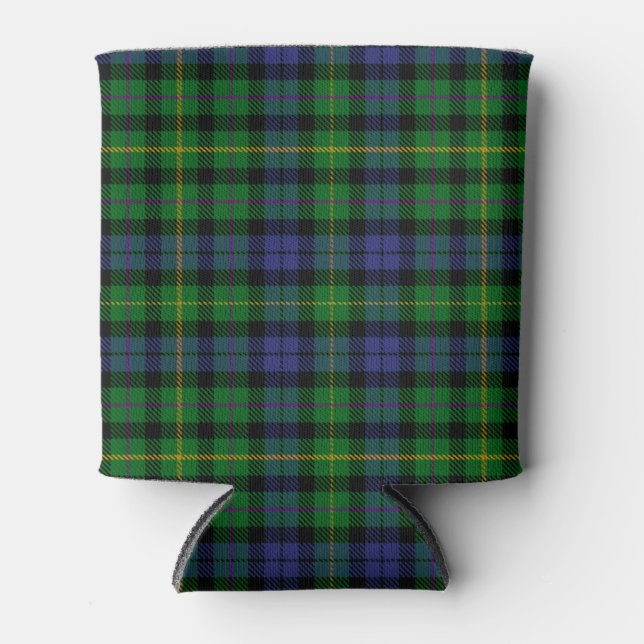 Enfriador De Latas Clan escocés MacBride Tartan Plaid (Anverso)