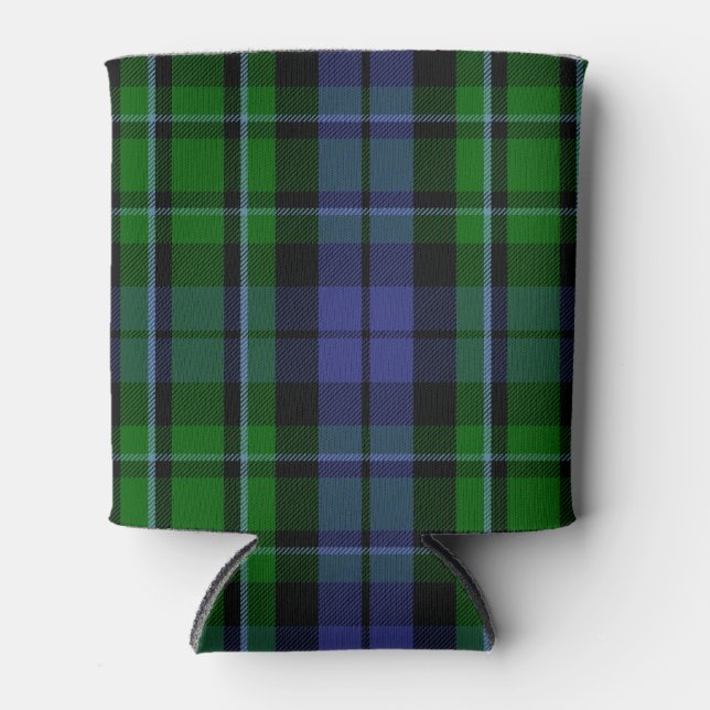 Enfriador De Latas Clan escocés MacCallum Tartan Plaid (Anverso)
