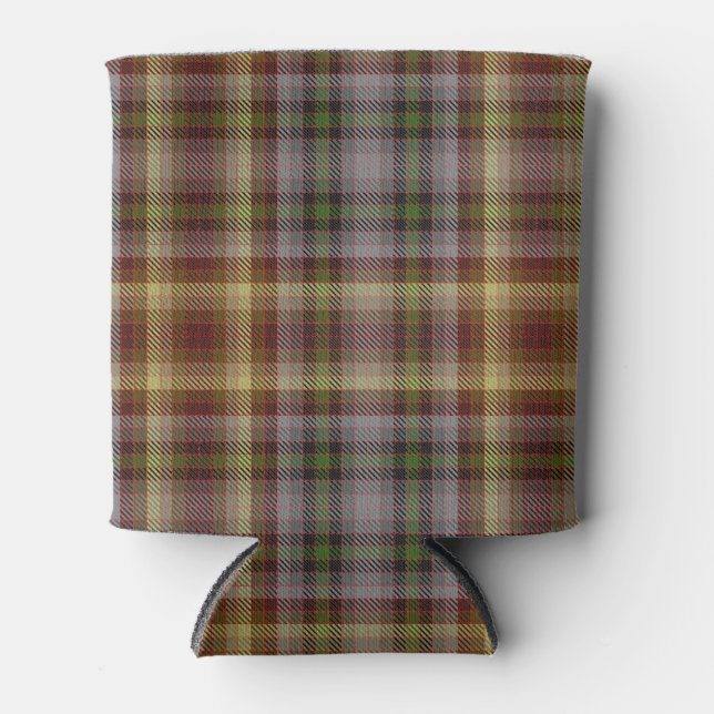 Enfriador De Latas Clan escocés MacKay de Strathnaver Tartan Plaid (Anverso)