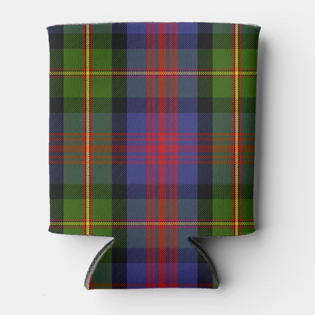 Enfriador De Latas Clan escocés MacLennan Tartan Plaid (Anverso)