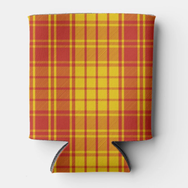 Enfriador De Latas Clan escocés MacMillan Tartan Plaid (Anverso)