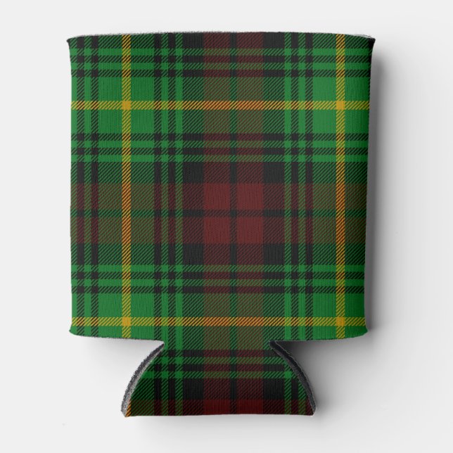 Enfriador De Latas Clan escocés Martin Tartan Plaid (Anverso)