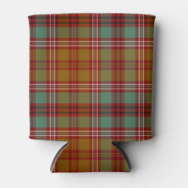 Enfriador De Latas Clan escocés McCall Tartan Plaid (Anverso)