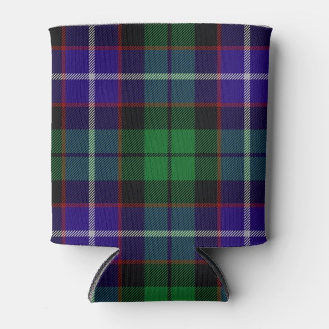 Enfriador De Latas Clan escocés Mitchell Tartan Plaid (Anverso)