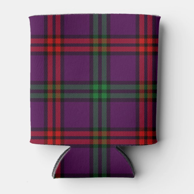 Enfriador De Latas Clan escocés Montgomery Tartan Plaid (Anverso)