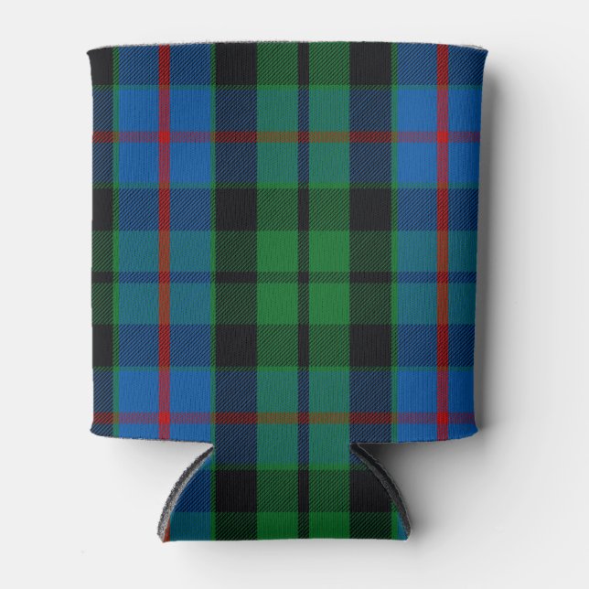 Enfriador De Latas Clan escocés Morrison Tartan Plaid (Anverso)