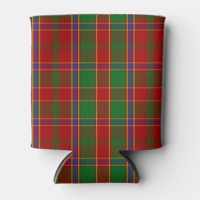 Enfriador De Latas Clan escocés Munro Tartan Plaid (Anverso)