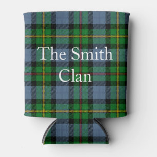 Enfriador De Latas Clan Escocés Smith Tartan Plaid Refrigerador de be