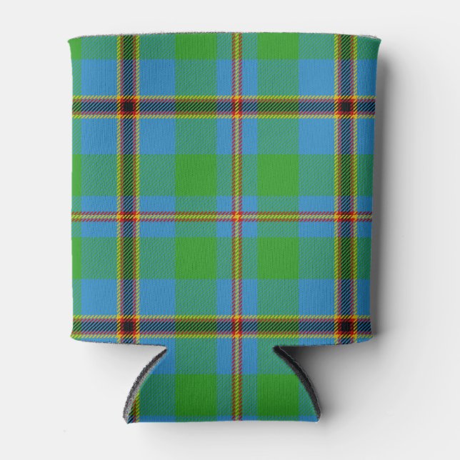 Enfriador De Latas Clan escocés Snodgrass Tartan Plaid (Anverso)