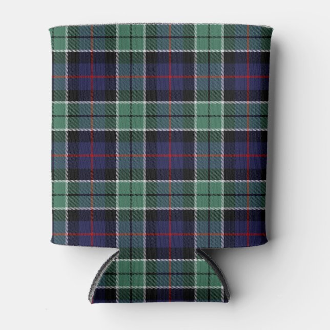 Enfriador De Latas Clan escocés Syme Tartan Plaid (Anverso)