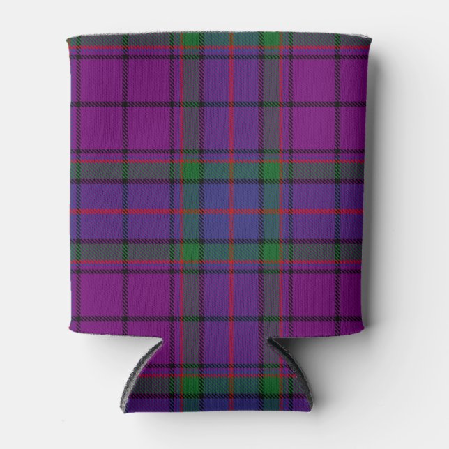 Enfriador De Latas Clan escocés Wardlaw Tartan Plaid (Anverso)