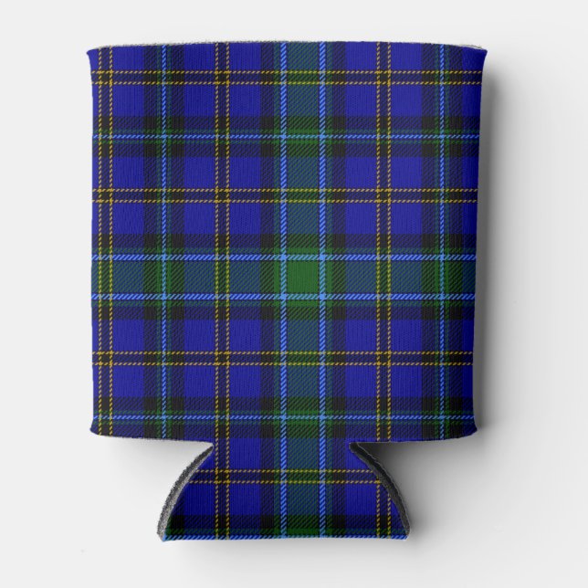 Enfriador De Latas Clan escocés Weir Tartan Plaid (Anverso)