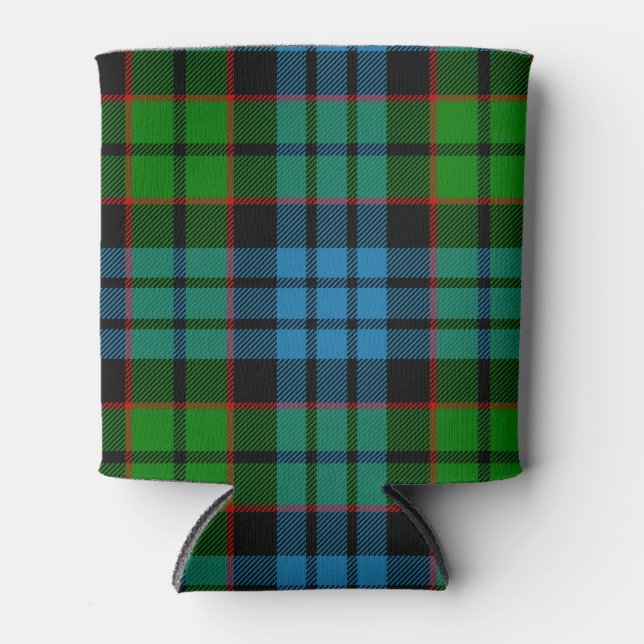 Enfriador De Latas Clan Fletcher Tartan Plaid (Anverso)