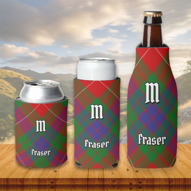 Enfriador De Latas Clan Fraser Tartan Refrigerador de bebidas (Subido por el creador)