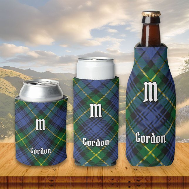 Enfriador De Latas Clan Gordon Tartan Refrigerador de bebidas (Subido por el creador)