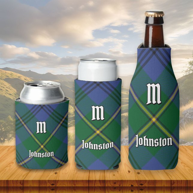 Enfriador De Latas Clan Johnston Tartan Refrigerador de bebidas (Subido por el creador)