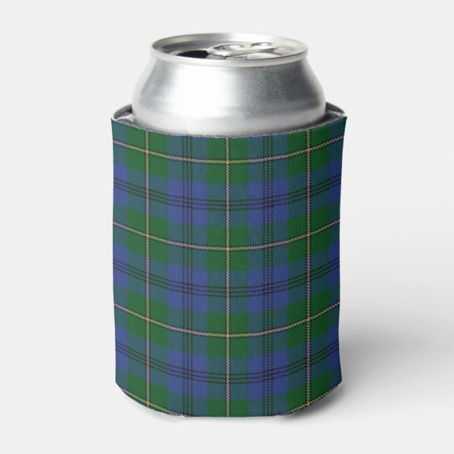 Enfriador De Latas Clan Johnstone Johnston Tartán (Lata Anverso)