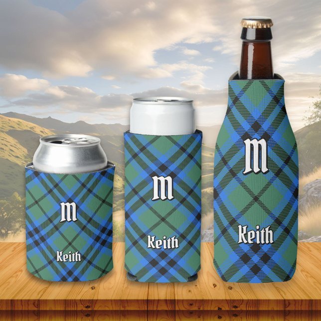 Enfriador De Latas Clan Keith Tartan Refrigerador de bebidas (Subido por el creador)