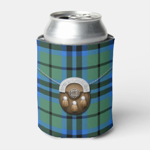 Enfriador De Latas Clan Keith Tartan Y Sporran