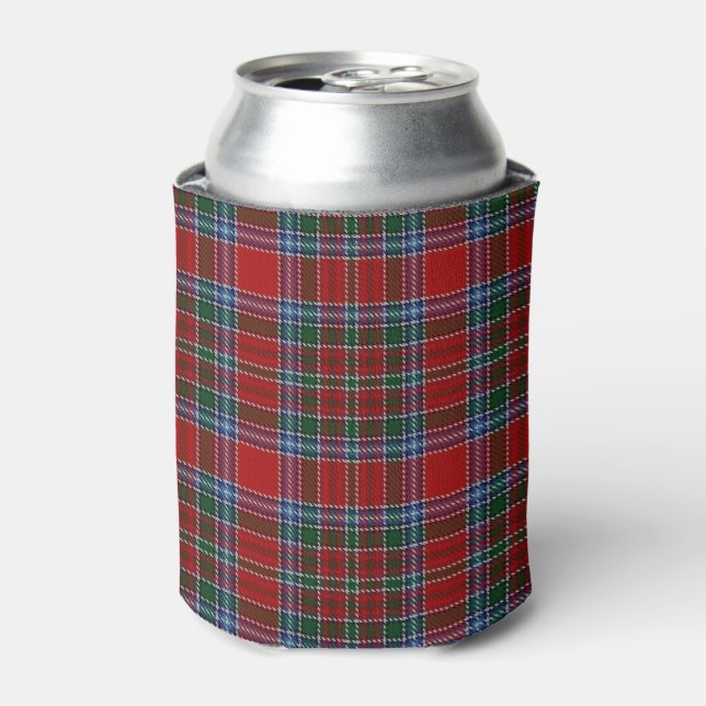 Enfriador De Latas Clan MacBean MacBain Tartan (Lata Anverso)