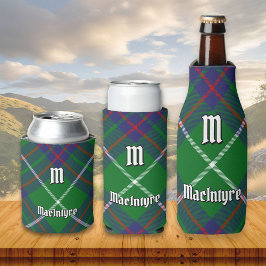 Enfriador De Latas Clan MacIntyre Hunting Tartan Refrigerador de bebi