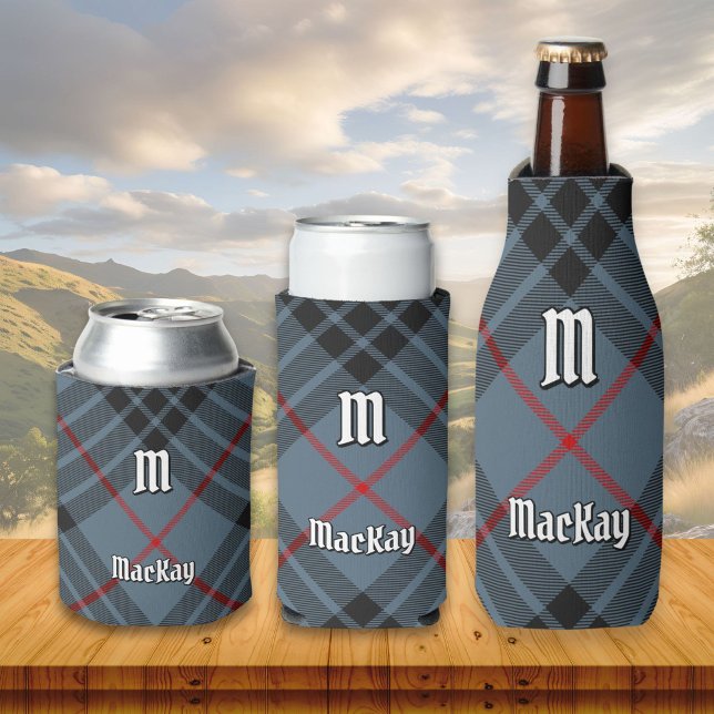 Enfriador De Latas Clan MacKay Blue Tartan (Subido por el creador)