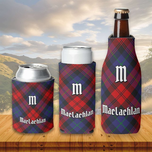 Enfriador De Latas Clan MacLachlan Tartan (Subido por el creador)