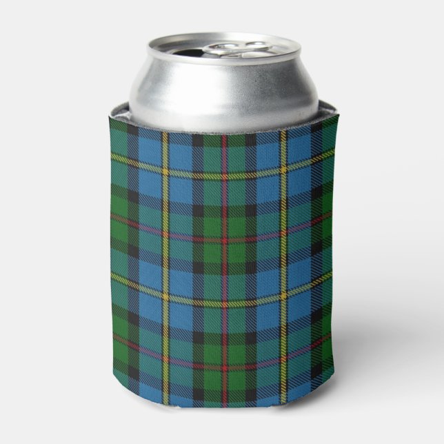 Enfriador De Latas Clan MacLeod de Harris Tartán, el viejo escocés (Lata Anverso)