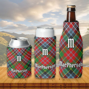 Enfriador De Latas Clan MacPherson Tartan Refrigerador de bebidas