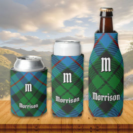 Enfriador De Latas Clan Morrison Hunting Tartan Refrigerador de bebid