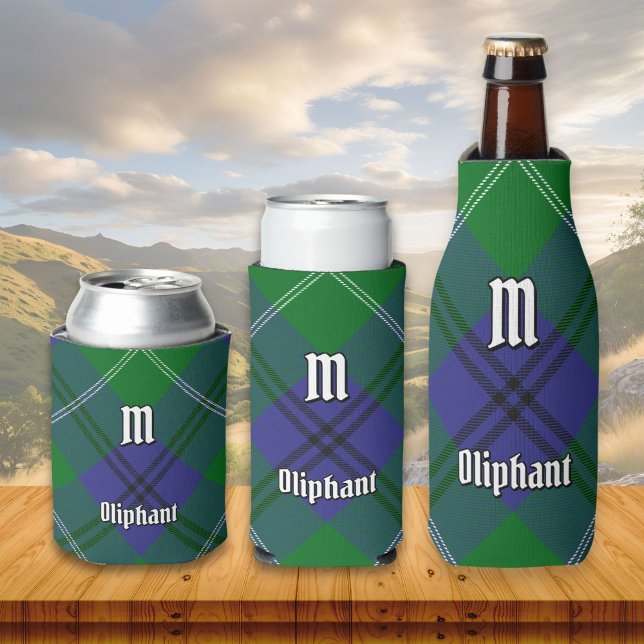 Enfriador De Latas Clan Oliphant Tartan Refrigerador de bebidas (Subido por el creador)