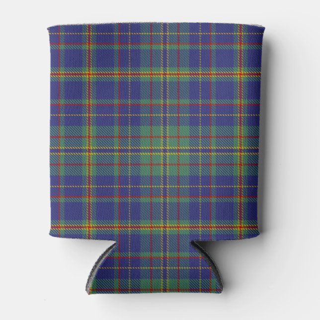Enfriador De Latas Clan Platt Tartan Plaid (Anverso)
