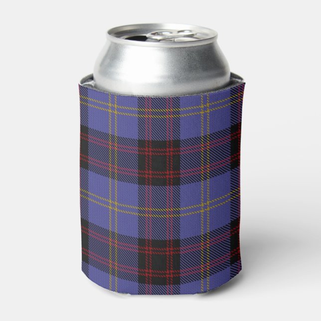 Enfriador De Latas Clan Rutherford Tartan (Lata Anverso)
