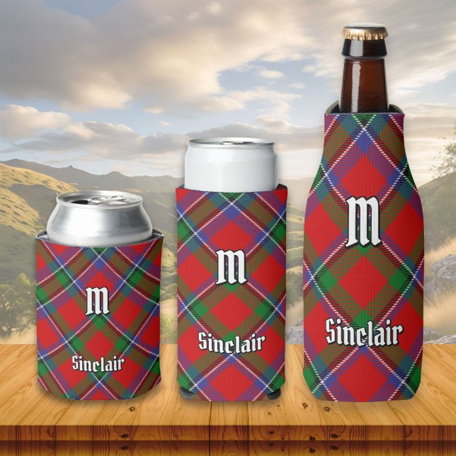 Enfriador De Latas Clan Sinclair Tartan (Subido por el creador)