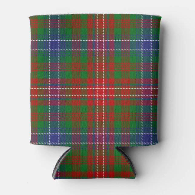 Enfriador De Latas Clan Wilson Tartan Plaid (Anverso)