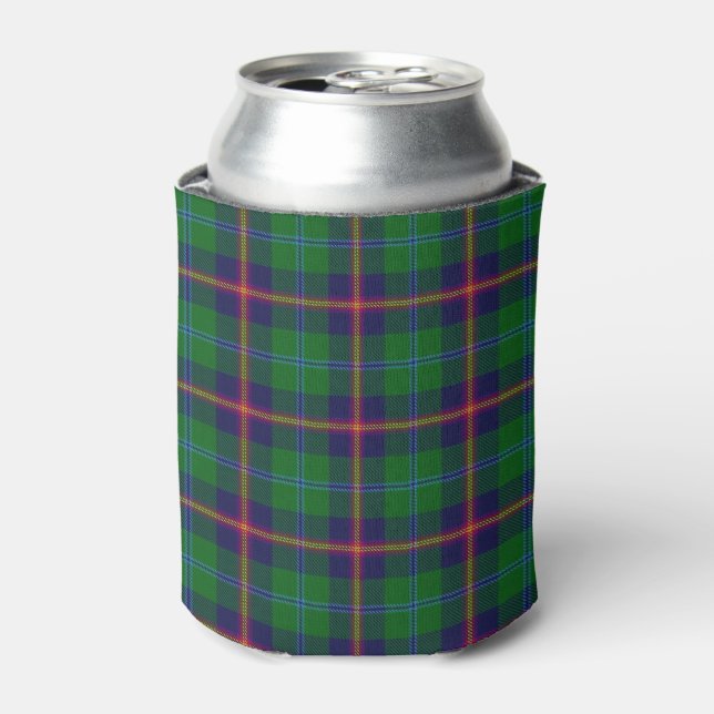 Enfriador De Latas Clan Young Tartán (Lata Anverso)