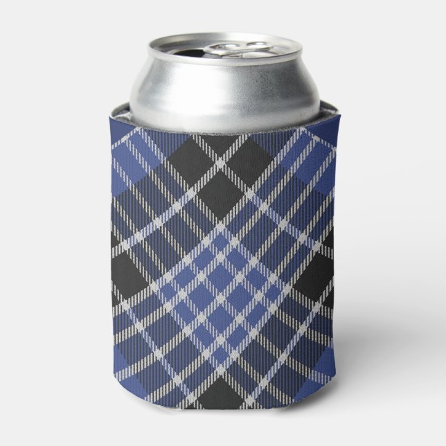 Enfriador De Latas Clark Tartan Refrigerador de bebidas (Lata Anverso)