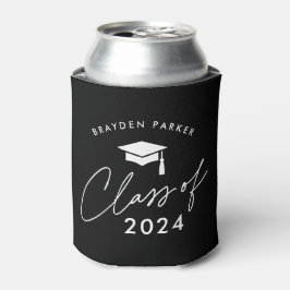 Enfriador De Latas Clase de 2024 Graduación Simple
