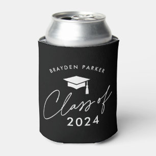 Enfriador De Latas Clase de 2024 Graduación Simple