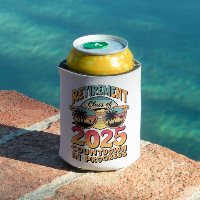 Enfriador De Latas Clase De Jubilación De La Cuenta Regresiva De 2025 (Piscina in situ)