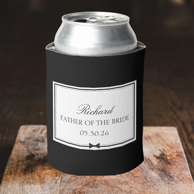 Enfriador De Latas Clásico y personalizado padre de la novia (Subido por el creador)
