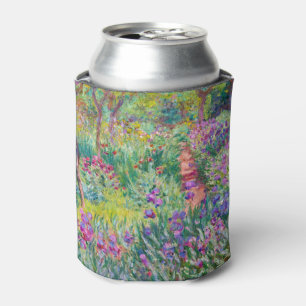 Enfriador De Latas Claude Monet - El jardín de iris en Giverny