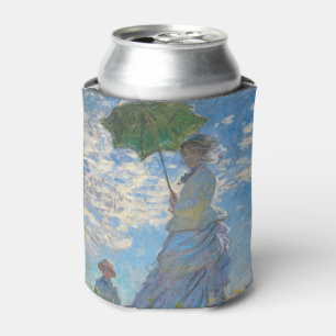 Enfriador De Latas Claude Monet - El Paseo, Mujer con un Paraguas