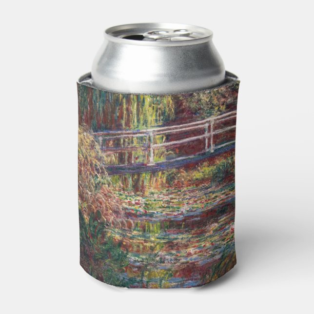 Enfriador De Latas Claude Monet - estanque de Lily del Agua, Armonía  (Lata Anverso)
